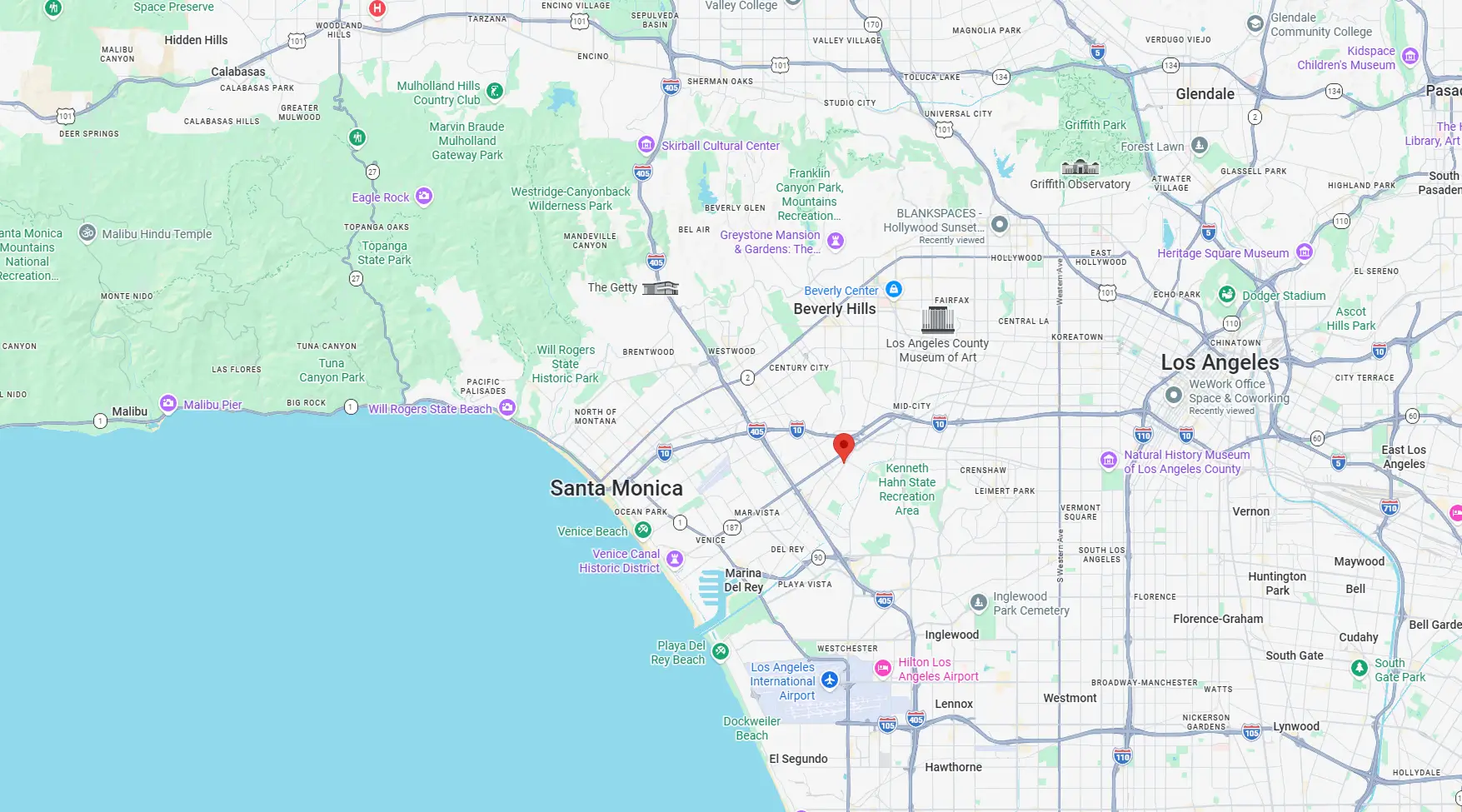 Map showing ExtraflowDoc's USA office location